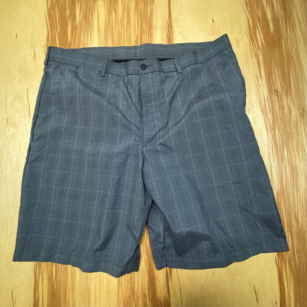 Ben Hogan Gray Plaid‎ Performance Golf Shorts Men's 40